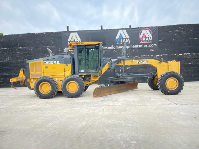 2018 Deere 672G w/ Top Con System & Rear Ripper