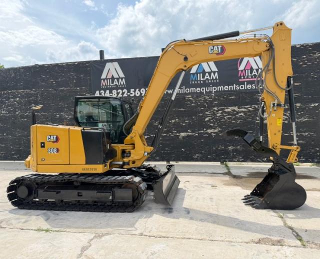 2022 Caterpillar 308 CR w/ Pin on Hydraulic Thumb